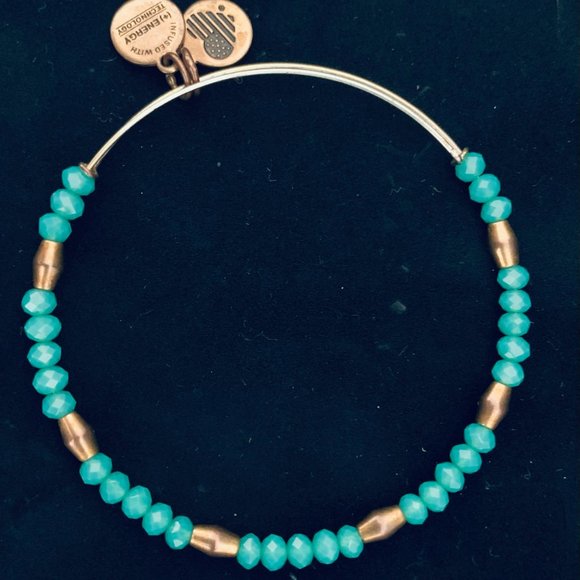 Alex and Ani Balance Beaded Bangle - Picture 2 of 6